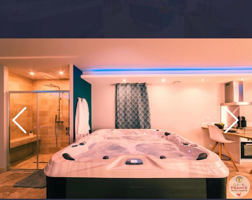 Ferienhaus Le Loft En Bulles Saint-Maurin